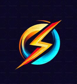 Energiegeladener Blitz